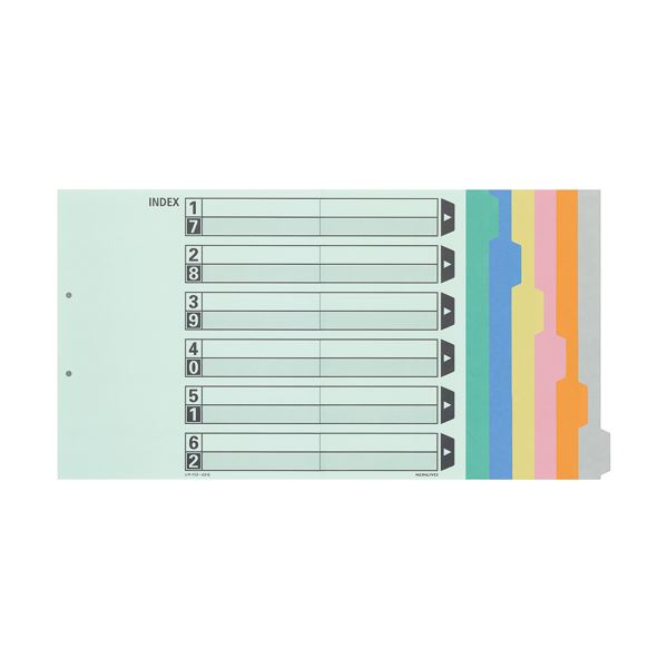 21年レディースファッション福袋 A3 E カラー仕切カード 2穴 6山見出し 扉紙 1組 10セット 10組 クリアケース クリアファイル Www Equalsweet Com