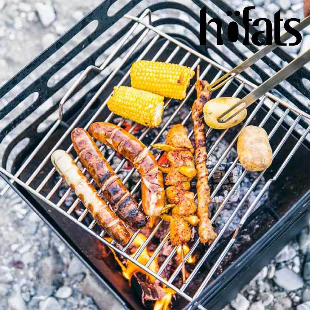 Hofats (ホーファッツ) CUBE Grid アウトドアブランド 高いデザイン性と耐久性 モダン A-Plus BBQツール グリル焼き網 CUBE専用 アウトドア、キャンプ グランピング たき火 BBQ|家具・インテリア雑貨のMashup