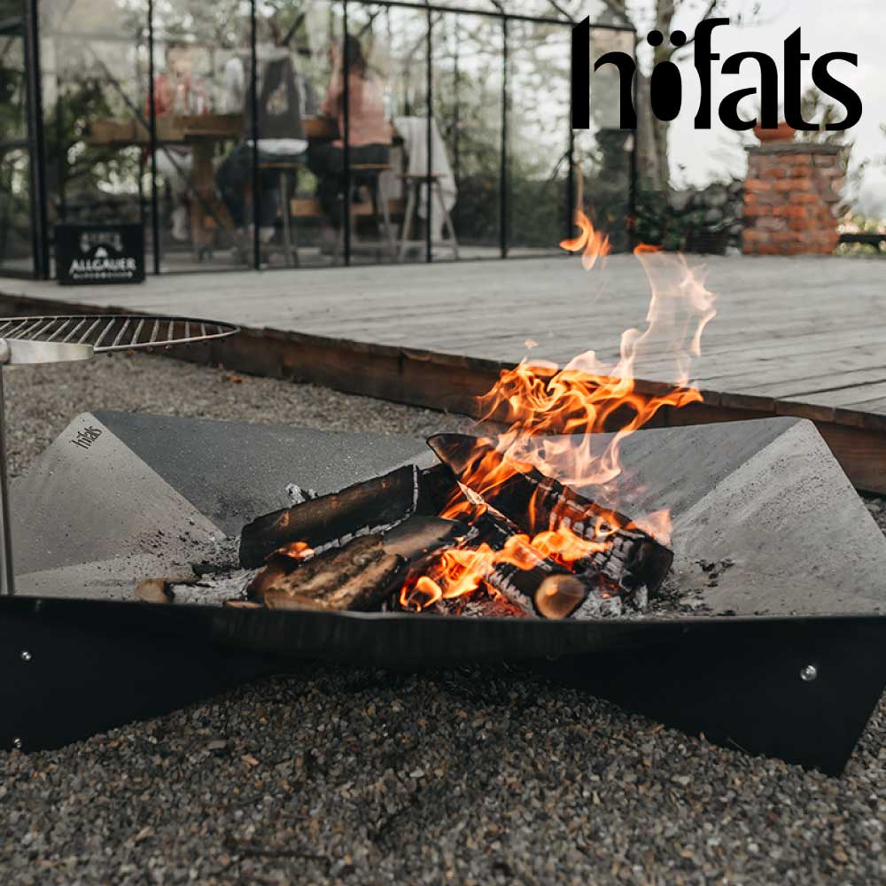 Hofats (ホーファッツ) TRIPLE (トリプル続きもの)  Fire Bowl 90 アウトドアブランド名 止ん事無いひな形性と耐久性 今めかしいA-Plusアウトドア、難民キャンプ グランピング かがり火 BBQ トリプルファイヤーボウル 今めかしい