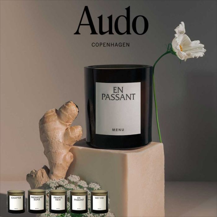 オルファクト　センテッドキャンドル　２３５ｇ おしゃれ 正規輸入品 北欧 インテリア 高級 Audo オドー 通販 天然エッセンシャルオイル 植物ベースのワックス 正規輸入