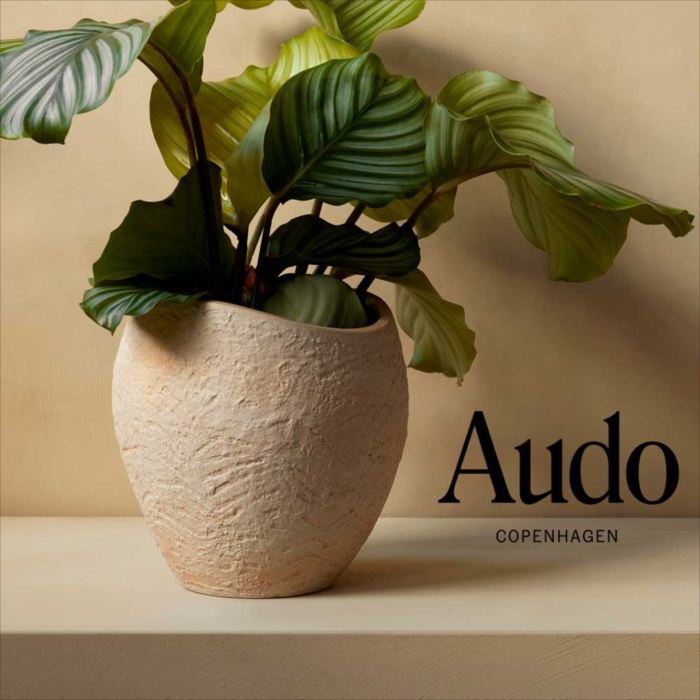 プランタスプランター　H24 アイボリー 正規輸入品 北欧 インテリア 高級 Audo オドー 通販 植木鉢 鉢カバー 室内 観葉植物 高級ブランド モダンインテリア デザイナーブランド