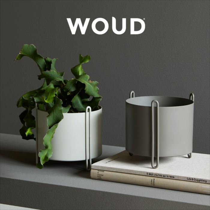 WOUD ピデストールプランター スモール ポットスタンド フラワースタンド 植木鉢 ガーデニング 室内 室外 花台 オブジェ おしゃれ 北欧 人気|家具・インテリア雑貨のMashup