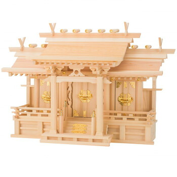 神棚の里 神棚 流れ屋根三社 穂高｜家具・インテリア雑貨のMashup