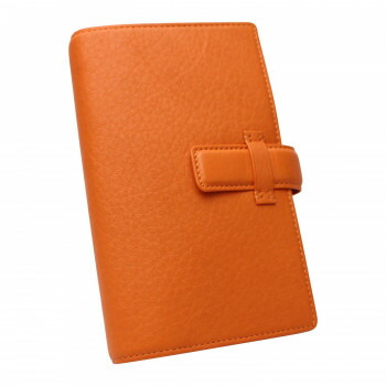 ASHFORD アシュフォード システム手帳 シルフ BIBLE 15mm belt オレンジ 7213-084