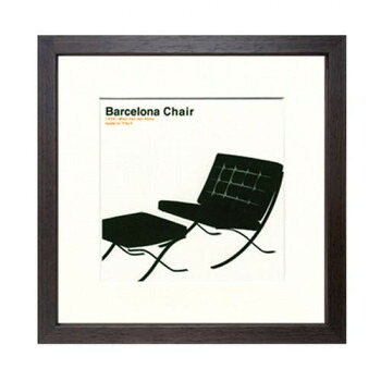 Modern Design Studio Barcelona Chair アートパネル ITY-14051