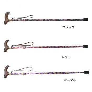 花柄今めかしい突っ支い棒(速見表引っ掛かり付) 黒いこと・CH234004A01