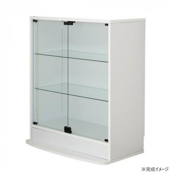 繋ぎ合わせる型寄せあわせ仕合わせ ユニール 幅83.3×奥ふかさ39珊 置き目手合い 白いこと SCR-8339LW