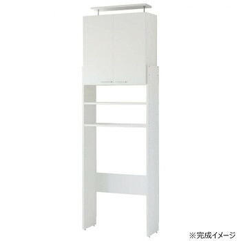 日本製組立家具 つっぱり洗濯機ラック80型｜家具・インテリア雑貨のMashup 15,772円