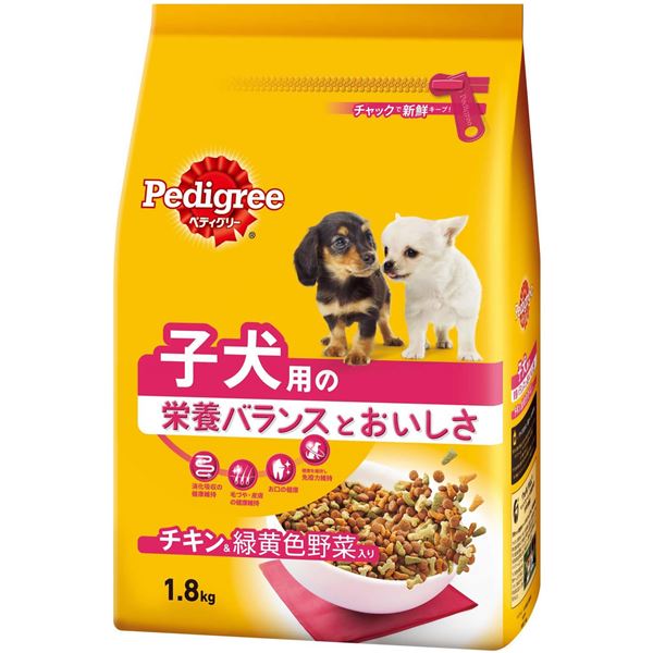 旨みチキン 緑黄色野菜入り ドッグフード サプリメント 子犬用 まとめ ペディグリー 6セット ペット用品 犬用フード 家具 インテリア雑貨のmashup 1 8kg まとめ ペディグリー ペット用品 犬用フード 当季大流行大特価の