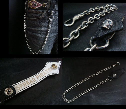 【楽天市場】リザードスカルウォレットチェーン ウォレットチェーン シルバー メンズアクセ スカル Wallet Chain ハード系 メンズ