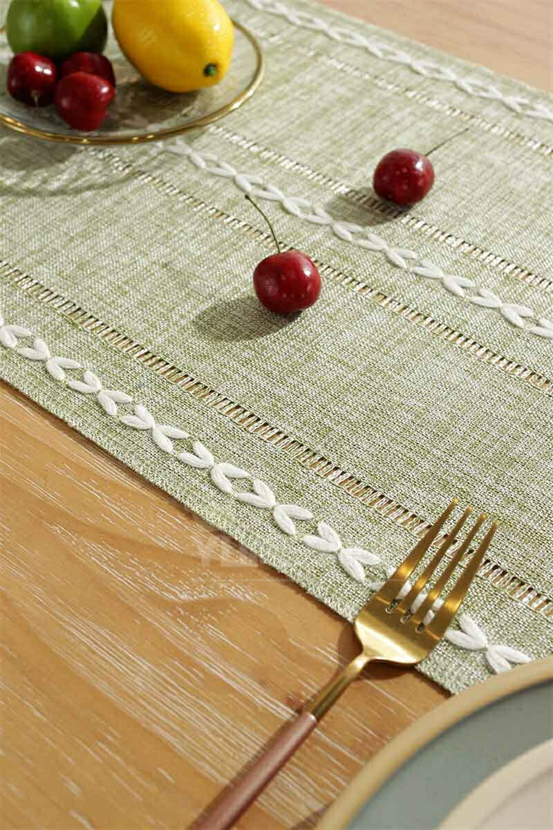 市場 テーブルランナー10サイズ ランナー テーブルセンター クロス リバーシブル 食卓ランナー モダン テーブル センタークロス 布 無地 北欧