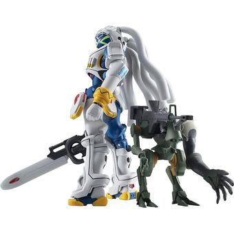 【中古】【未開封】 ROBOT魂 OVERMAN キングゲイナー キングゲイナー&ガチコ[併売:1AW5]【赤道店】画像