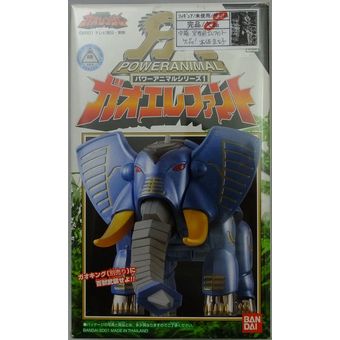 中古 バンダイ 百獣戦隊ガオレンジャー パワーアニマルシリーズ1 ガオエレファント 訳あり 併売 0ytr 赤道店 Novix Com