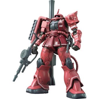 【中古】 HG 機動戦士ガンダム THE ORIGIN シャア専用ザクII 赤い彗星Ver. 1/144スケール 色分け済みプラモデル [併売:11DO]【赤道店】画像