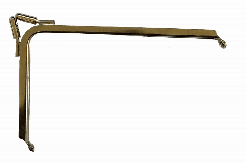 楽天市場】L型 がま口金 10.5cm 14cm シルバー アンティークゴールド