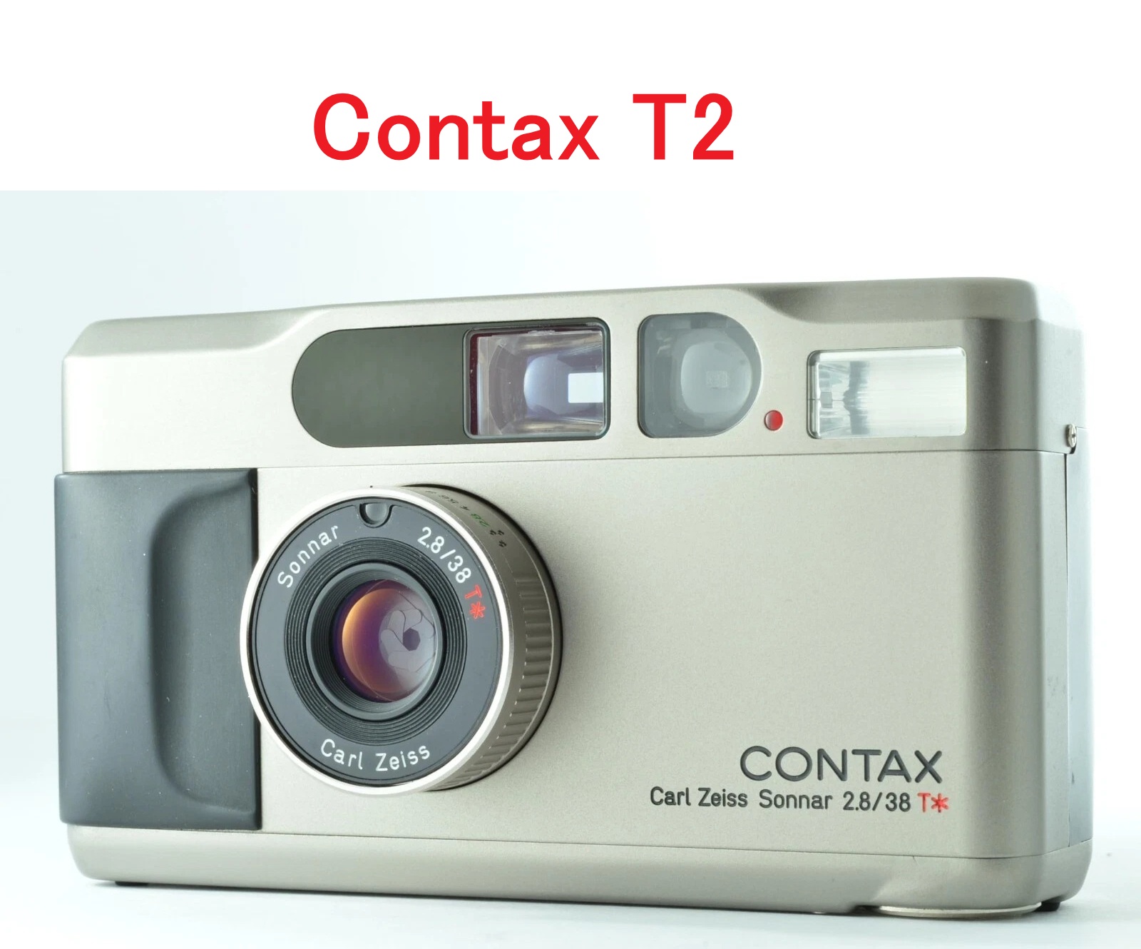 【中古】Contax T2 コンタックス T2 チタンシルバー フィルムカメラ フイルムカメラ