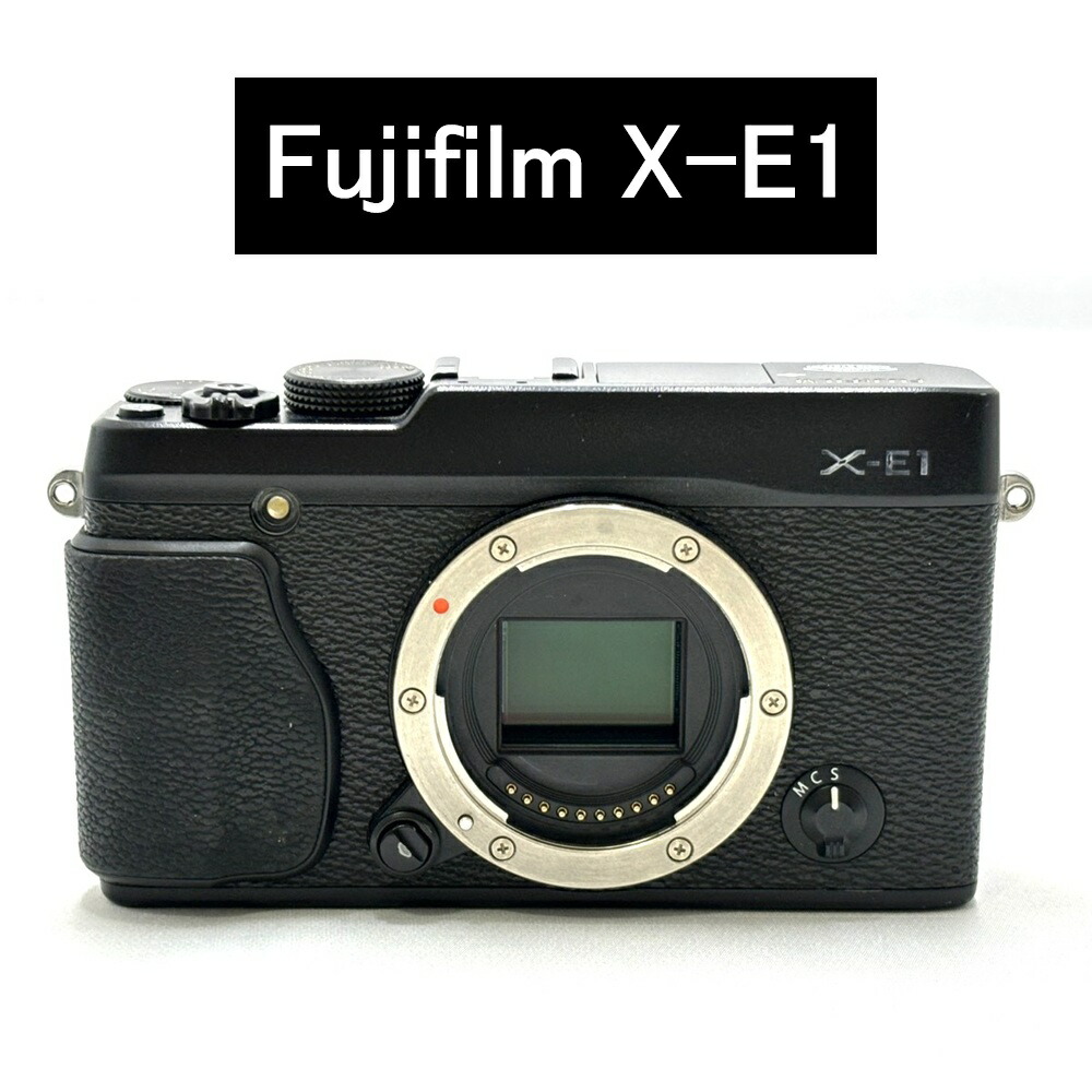 楽天市場】【中古】Fujifilm X-E1 XE1 シルバー ボディ ミラーレス