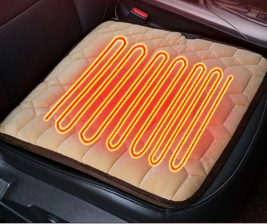 車 自宅 オフィス どこでもぽかぽか Usb ホット 座布団 暖かい ホットシート シート ヒーター 車 車用 シートヒーター ブラック ベージュ カー シート 後付 カーシートクッション ワインレッド 60 Off カーシートヒーター 車載 冬 Usb 冬用 Usb