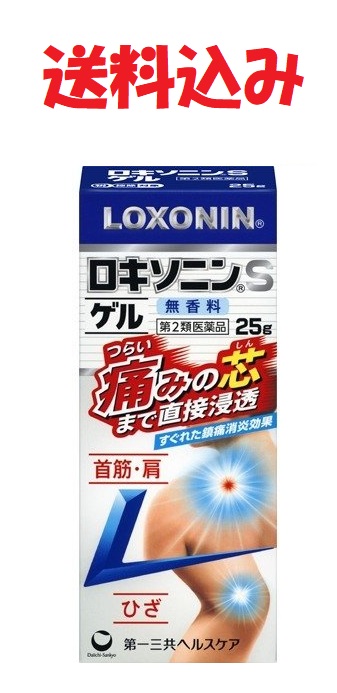 市場 ロキソニンsゲル 腰 25g セルフメディケーション税制対象商品 関節の痛みの芯まで直接浸透して効く つらい肩