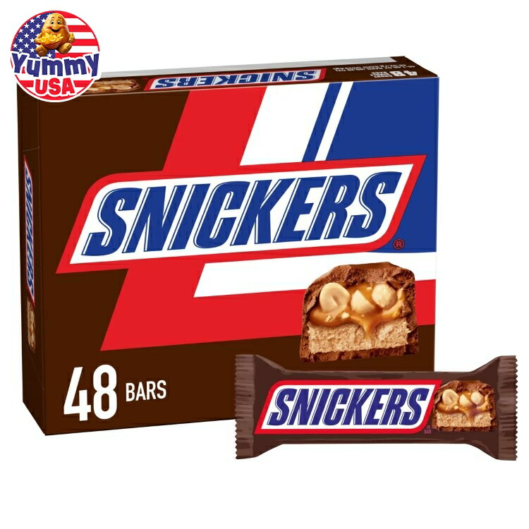 楽天市場】【アメリカフェア】スニッカーズ チョコレート キャンディ