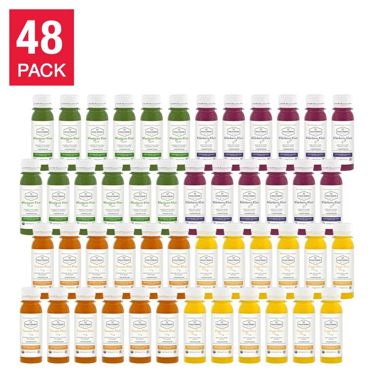 パルプ＆プレス オーガニック コールドプレス ウェルネス ショット パック 48 パック Pulp & Press Organic Cold-Pressed Wellness Shot Pack, 48-pack 日本未発売【お取り寄せ商品】｜アメリカお菓子のYummy USA
