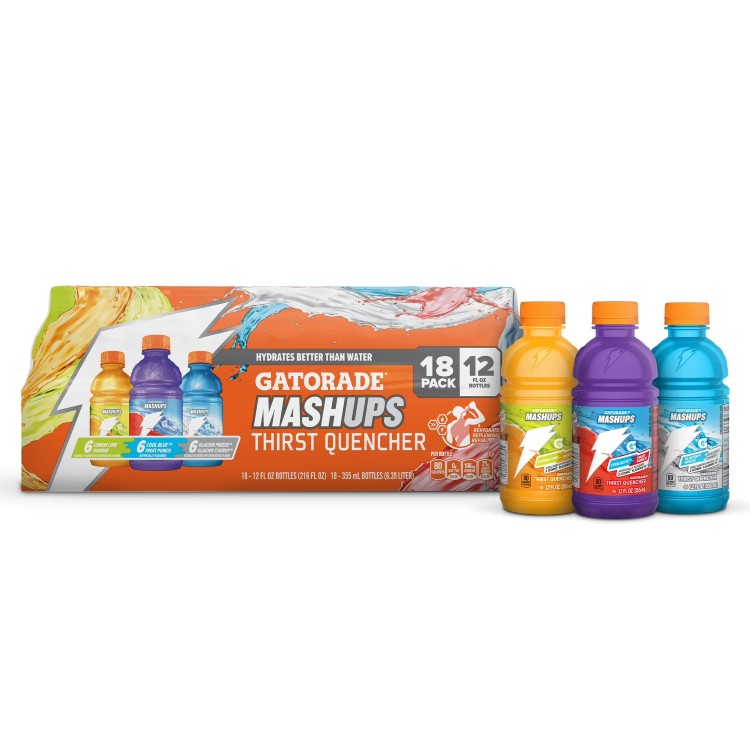 ゲータレード サーストクエンチャー マッシュアップ バラエティパック スポーツドリンク 355ml 18本入り Gatorade Thirst Quencher Mashup Variety Pack Sports Drink, 12 fl oz, 18 Count 【お取り寄せ商品】