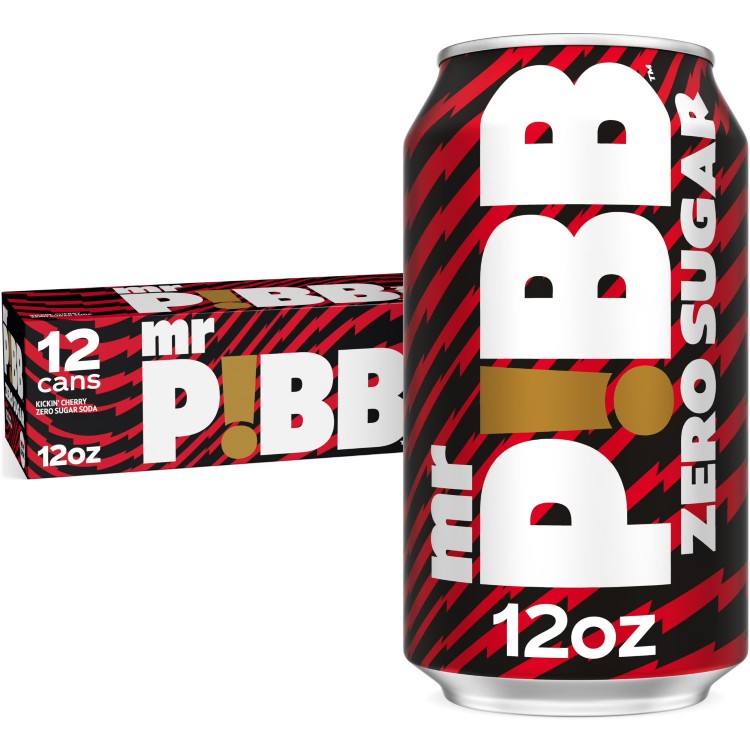 ミスターピブ ゼロシュガー チェリーソーダポップ 355ml 12本パック Mr. Pibb Zero Sugar Cherry Soda Pop 12 fl oz, 12 Pack 【お取り寄せ商品】