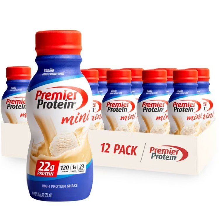 プレミアプロテイン シェイク バニラ たんぱく質22g 259mL 12本 Premier Protein Shake, Vanilla, 22g Protein, 8.75 fl oz, 12 Ct 【お取り寄せ商品】