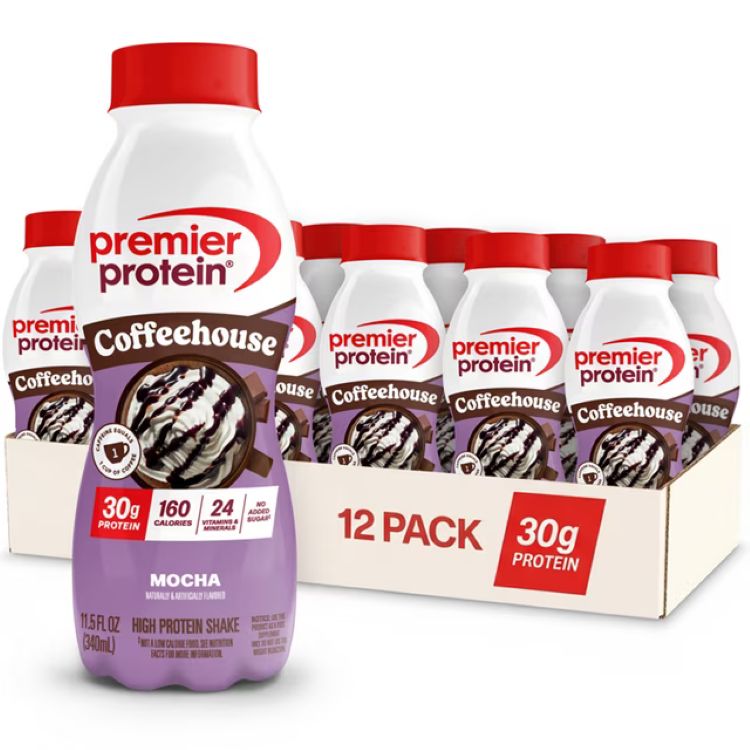 プレミアプロテイン コーヒーハウス モカ 325mL 12本 Premier Protein, Coffeehouse Mocha 12pk Bottles 【お取り寄せ商品】