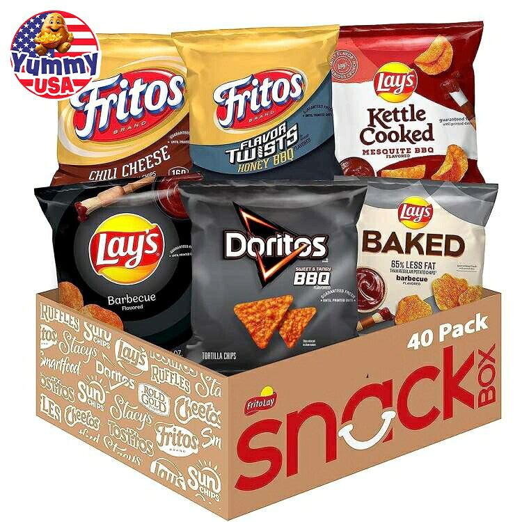 フリトレー バックヤード バーベキュー ミックス バラエティパック (40 個入り) Frito Lay Backyard Barbecue Mix Variety Pack, (Pack of 40) 日本未発売【お取り寄せ商品】｜アメリカお菓子のYummy USA