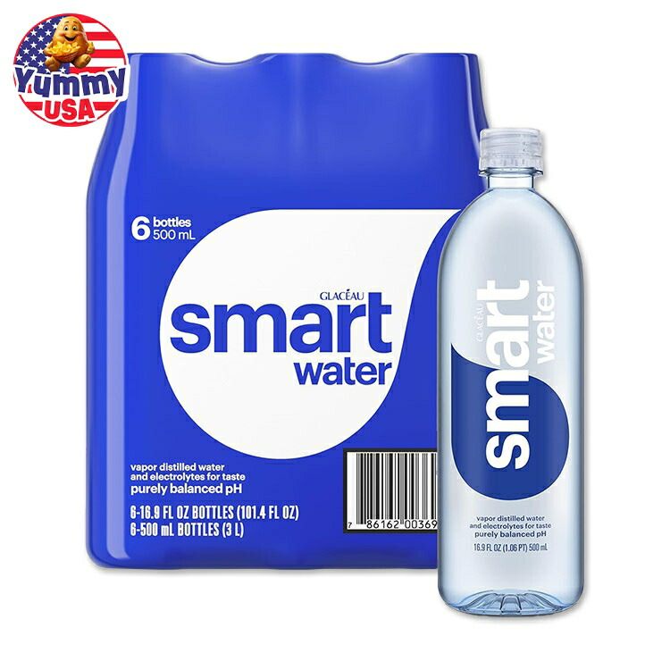 楽天市場】スマートウォーター 蒸留プレミアムウォーター 500ml (6 個