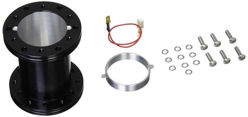fortune(フォーチューン) JDM アルミロングボススペーサー 100mm ブラック BS-10B