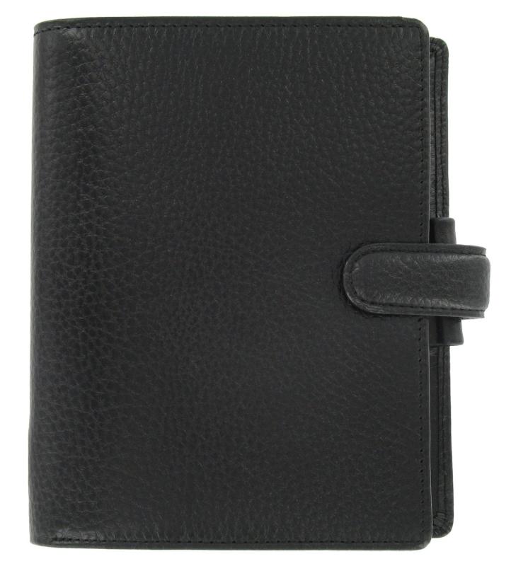 ファイロファックス 取り合わせ万覚え帳 フィンスバリー スモール大いさ 黒 FILOFAX FINSBURY [事務室装置]