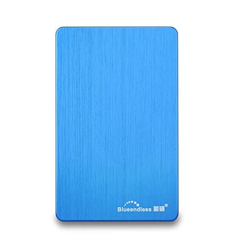 藍? HDD ハードディスクを移動 2.5インチ に適用 USB3.0 デバイス,パソコン, ノートパソコン, Mac, PS4,XBox
