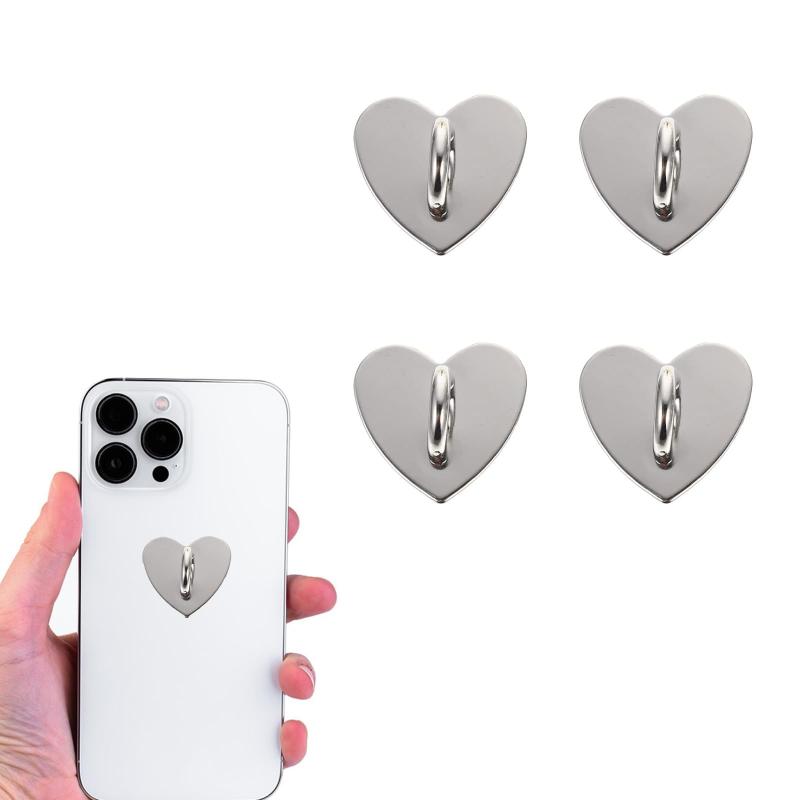 ハート キーリングハンガー スマホチャーム 蝶々 韓国 ハンドメイド ✿iPhone15シリーズ対応✿ キーリングハンガー【蝶々とハート