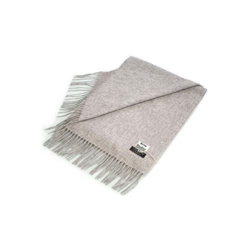Acne Studios(アクネ ストゥディオズ) マフラー レディース スカーフ ストール 大判 無地 秋冬 ウール 全10色 Canada Scarf ショッパー付属(Light Gray) [並行輸入品]