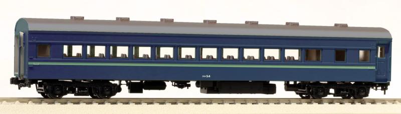 天賞堂 HOゲージ スロ54形 非冷房 青15号 57068 鉄道模型 客車|ゆもり 店