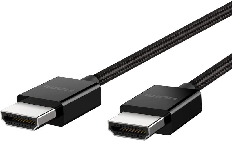 Belkin HDMIケーブル HDMI 2.1 Ultra HD High Speed 4K 8K PS5 / Xbox/iPad/iPad Pro/iPad mini 対応 ブラック AV10176BT-BLK-A