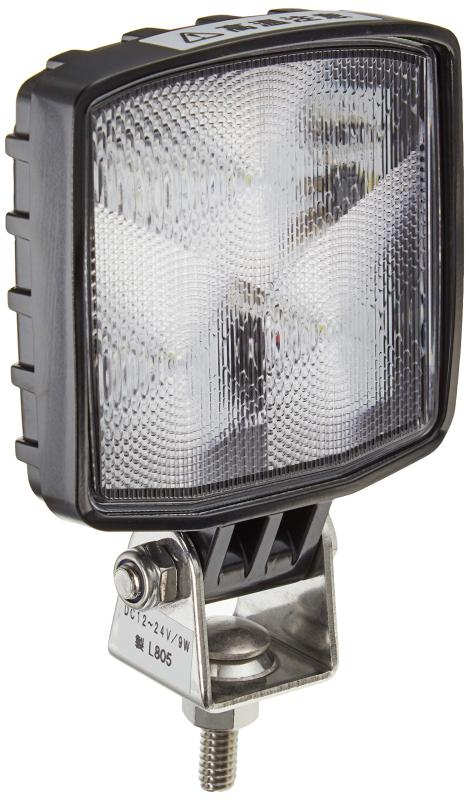 KOITO(小糸製作所) LED ワーキングランプ 12/24V 9W 角型ミニタイプ LWL-9003W|ゆもり 店