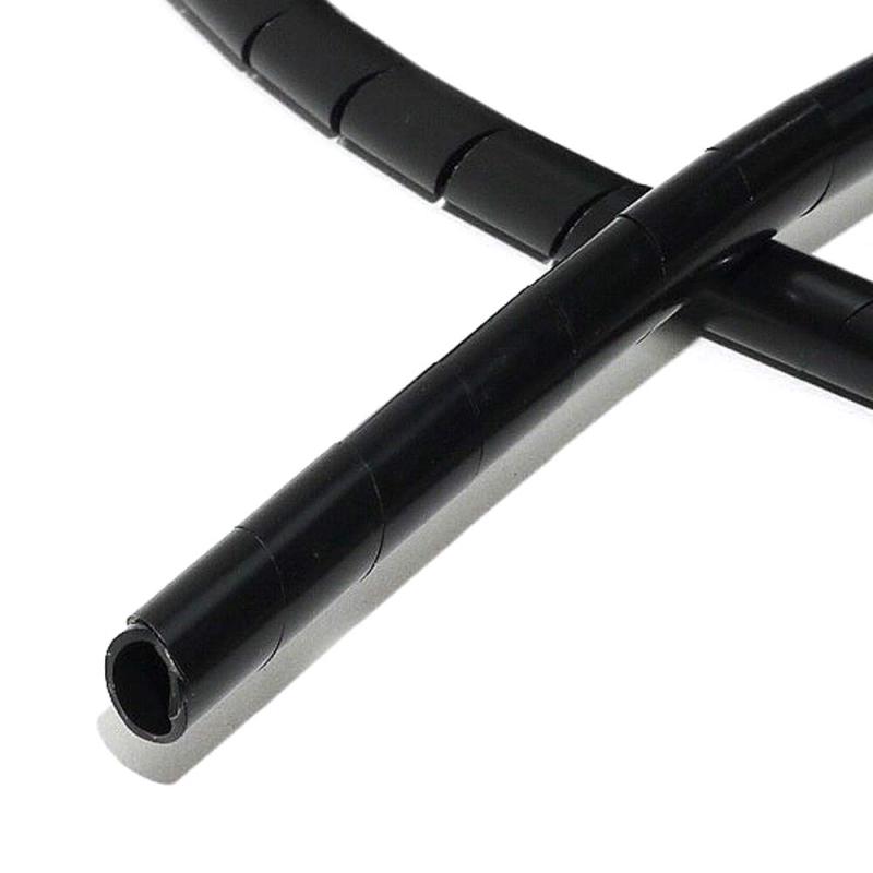 スパイラルろ材 約9L 「中古品」 スパイラルチューブ 内径10.2mm 長さ1.5m 黒_DZ-SR10.2Z/K 09
