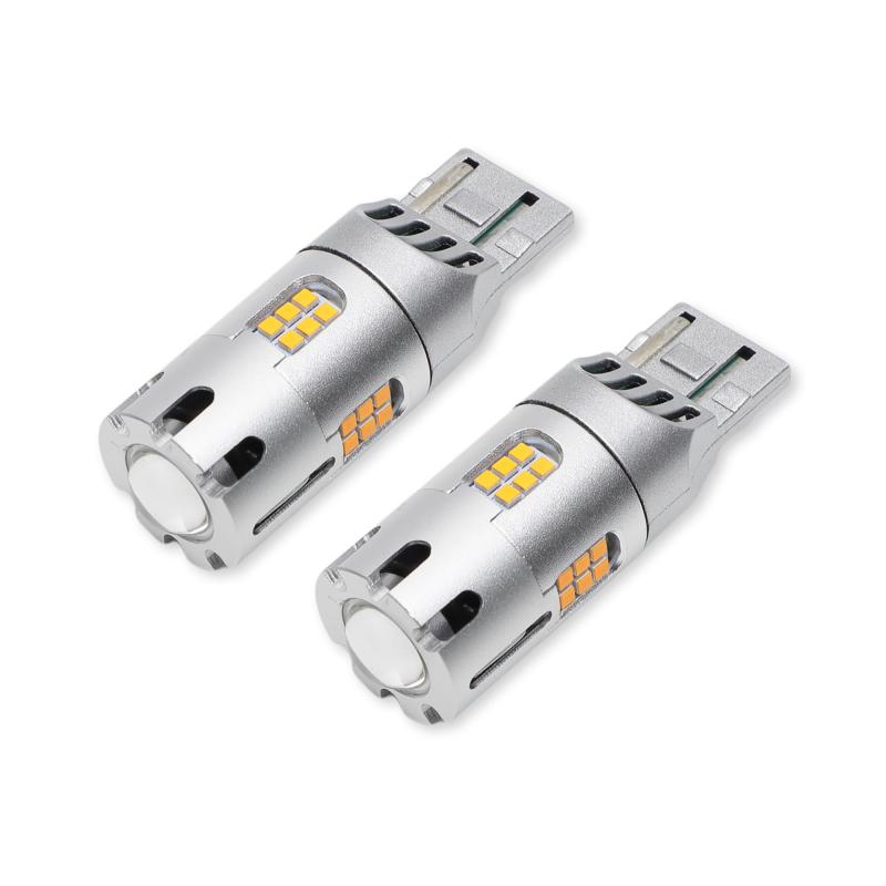 YOURS(ユアーズ) WR-V適合 LED ウインカー 抵抗内蔵 [2個 1set][2000LM爆光バルブ]WR-V ウィンカー ドレスアップ カスタム パーツ アクセサリー アンバー y604-0132000lm [2] M