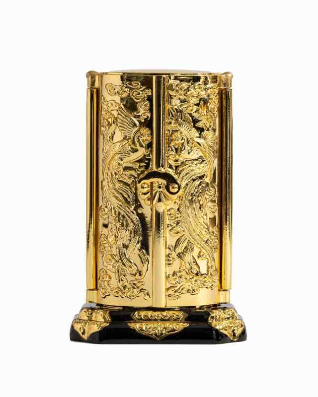 厨子（２号 金メッキ/24金）＿仏像 高岡銅器