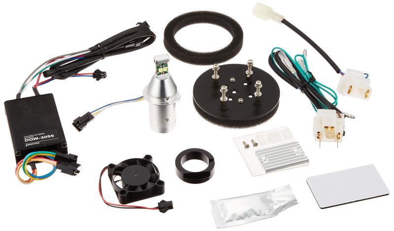 プロテック(PROTEC) LEDバルブヘッドライトバルブ サイクロンシリーズ H7 ハイ/ロー切替式(ロー側専用) 12V 20W 6000K(1本) LB7WL-KN NINJA250 NINJA400 NINJA1000 65010|ゆもり 店