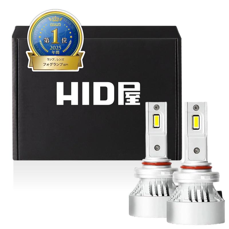 HID屋 輸入車用 LED ヘッドライ 17880LM 6500k ワーニング キャンセラー 内蔵 車検対応 2本1セット フォグランプ 使用可能 WCシリーズ