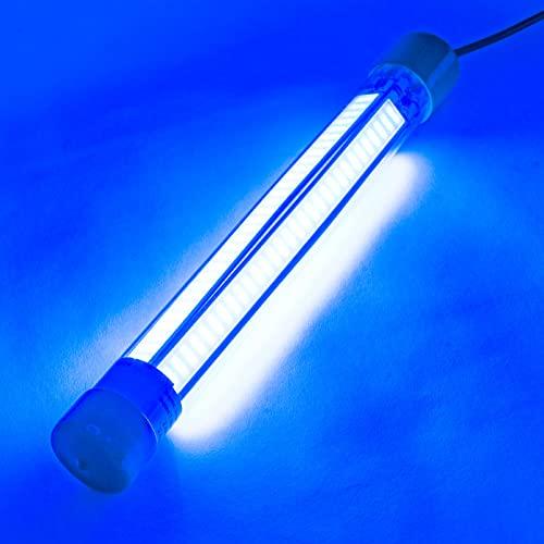 FUNKS 7200lm 集魚灯 青 60w LED 集魚ライト 水中集魚灯 7200ルーメン 12v ブルー｜ゆもり　店