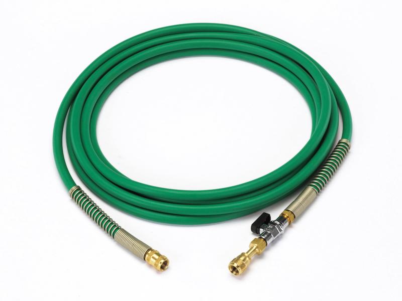 イチネンTASCO バルブ付耐圧ホース(1/4FメスX1/4Fメス)5m TA381KC-5|ゆもり 店