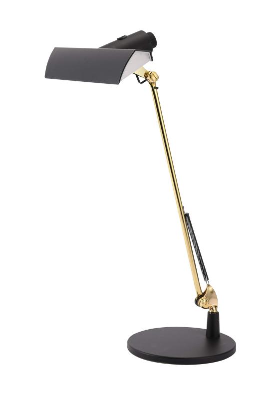 SWAN EXARM “NY” LEDデスクライト ダイヤルスイッチ 無段階調光(0～100％) ブラック 10.5W 750lm LEX-1100BK 20,185円