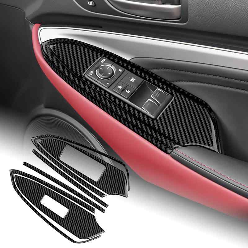 [纏め売り]レクサスRC・RCF等用カーボン内装部品3点セット レクサスRC F／RC F“カーボン エクステリア パッケージ”／RC350“F