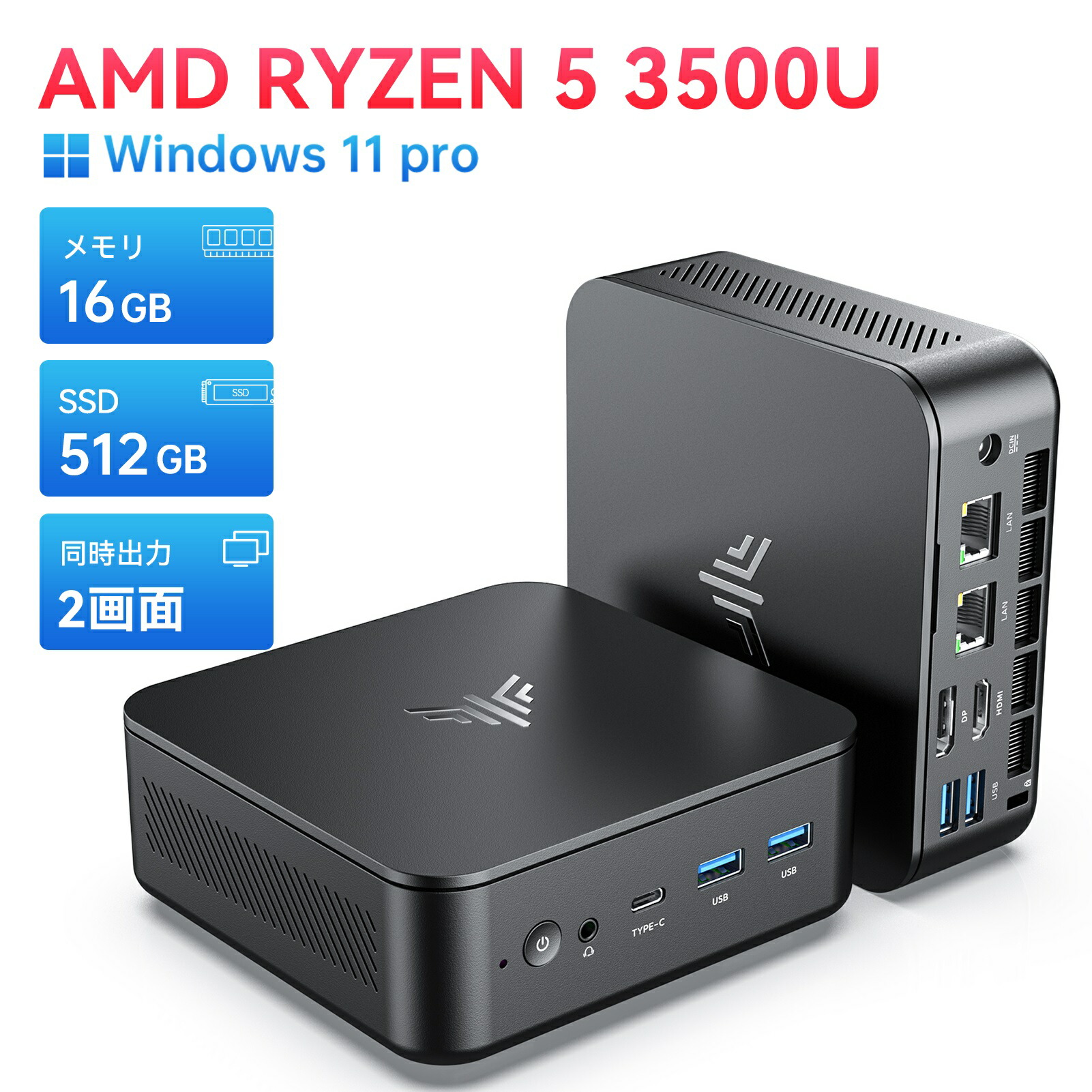 【hitabt M30AミニPC CPU N100 16GB+512GB】 楽天市場】Hitabt ミニPC M30A 最新第12世代インテルAlder Lake