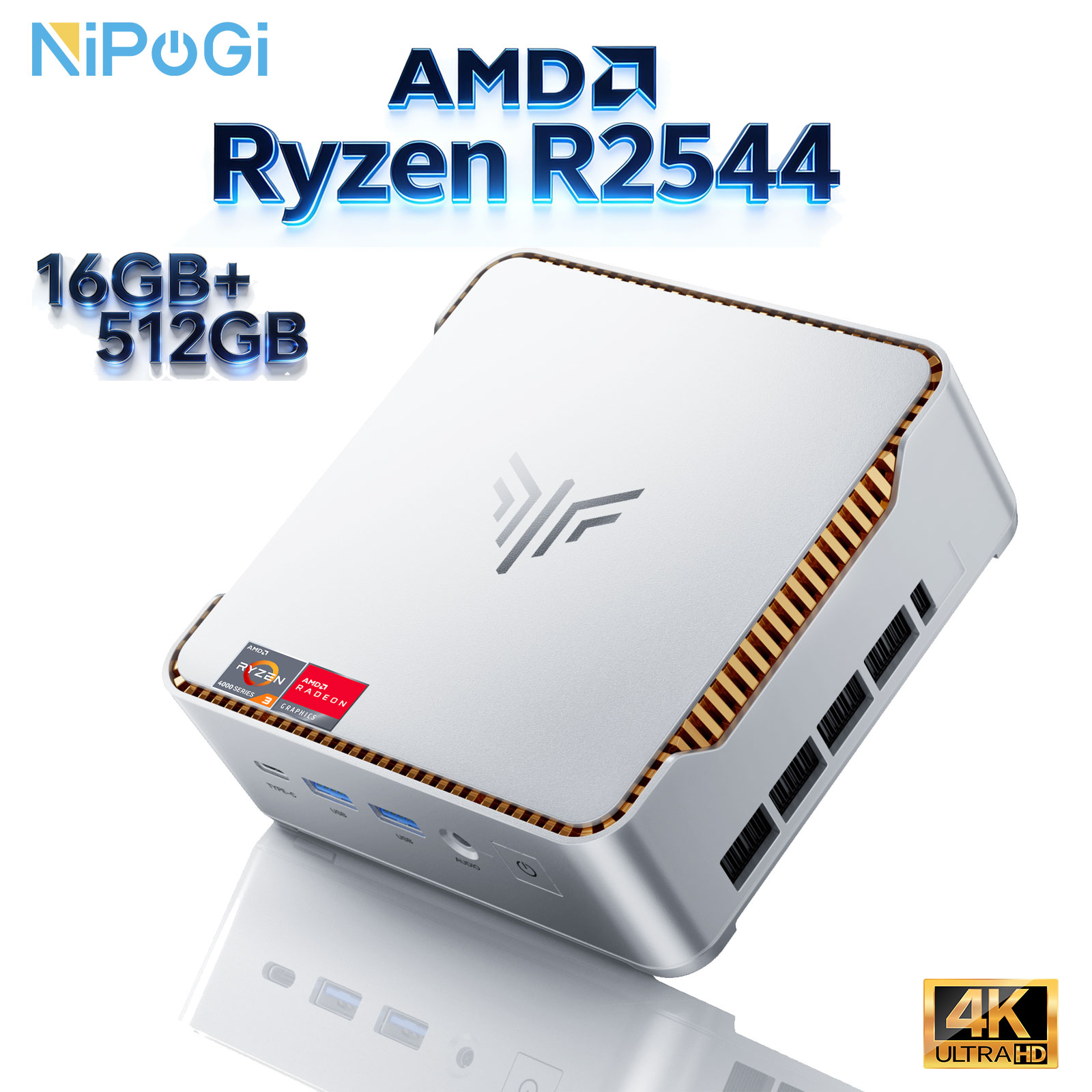 楽天市場】ミニPC AMD Ryzen 5 3550H（4コア8スレッド 最大3.70GHz